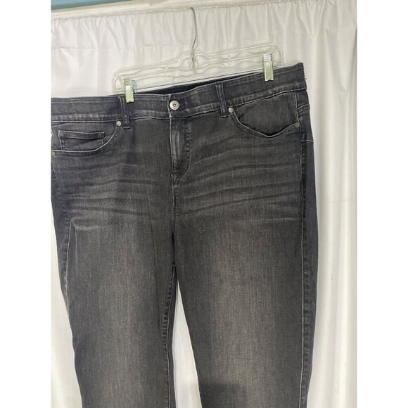 Torrid Bombshell Skinny Jeans 22R Super Soft Gray Denim - Picture 3 of 6